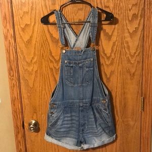Denim overalls